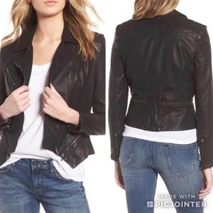 NWT | Blank NYC Faux Leather Moto Jacket